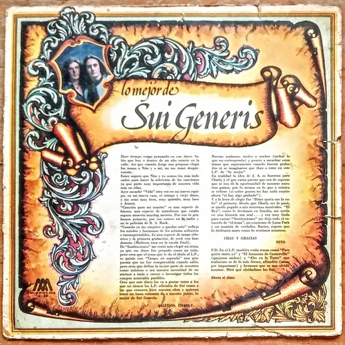 Sui Generis - Lo Mejor De Sui Generis